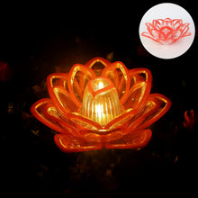 Decorative Lotus Shaped LED Candle Light