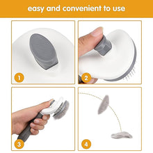 Self-Cleaning Slicker Brush for Dogs & Cats (1 Pc)