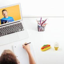 3D Food Fancy & Colorful Erasers – Cute Novelty Eraser Set for Kids & School Prize (1 Set / Mix Design & Color)