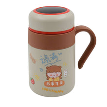 Stainless Steel Mug / Bottle Vacuum Insulated Cup with Handle & Small cup, Tumbler (550 ML) featuring a cute design and ergonomic handle.