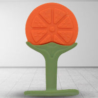 Silicone teether close-up